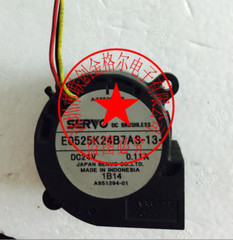 1pc new fan freeship E0525K24B7AS-13 DC24V 0.11A SERVO 5025