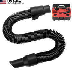 MWEDP 14-37-0105 Vacuum Hose Compatible with 18V 15 feet, Black