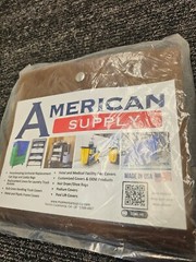 American Supply Replacement Housekeeping Cart Bag Grommets & Front Zipper 30″