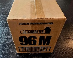 Catchmaster Black Tray Glue Boards (12 Traps) Professional Trap Mice Roaches Bug