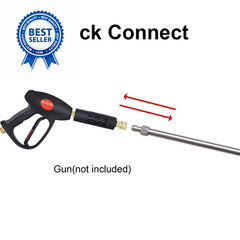 Xiny Tool Pressure Washer Extension Wand, 17 Inch Stainless Steel 17 inches