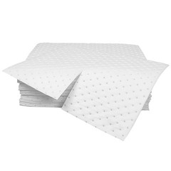 30 PCS Spill Absorbent Pads, 15″ x 20″ Reusable Heavy Weight Oil-Only Absorbi…