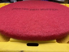 3M 3M153 Buffer Pad 5100 17″ 5-pack Red PN 7000000662