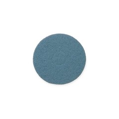 ABILITY ONE 7910-01-513-2681 Scrubbing Pad,20 in Dia,Blue,PK5 4ZA84