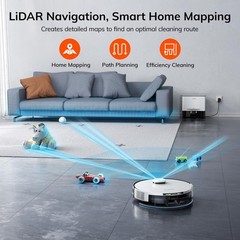 Ilife A30 Pro Robot Vacuum And Mop Self Emptying Station For 60 Days 5000Pa