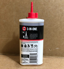 3-IN-ONE Multi Purpose Oil Long-Lasting Lubricant 3oz bottle (Lot of 2) **