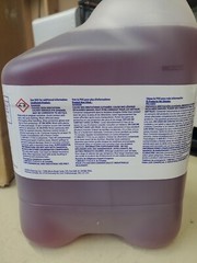 DIVERSEY Solvent Cleaner: Spitfire, 21, Fits RTD Dispenser Series, 1.5 L, Pine