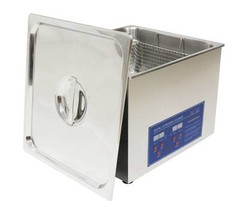15L Ultrasonic cleaner with heater and timer 300 W 40KHz FREE basket 110V/220V t