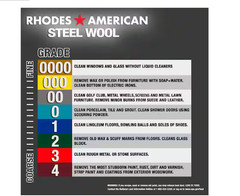 Fine Grade #00 Steel Wool (12-Pad)