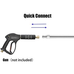 M MINGLE Pressure Washer Extension Wand, Power Lance, 17 inch, 17 Inch
