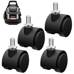 4 Pack Castor Wheels for Bissell Little Green HydroSteam 3605 3618 3532