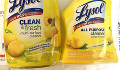 NEW Lysol Clean & Fresh Multi-Surface Cleaner, Lemon Breeze Kills 99% 62 oz Tot