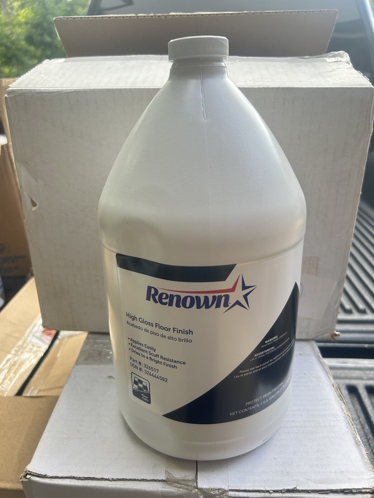 Renown High Gloss Floor Cleaner. One Gallon Jug