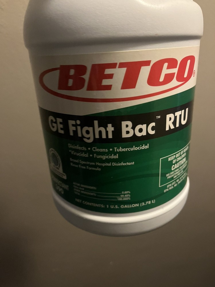 BETCO Disinfectant 390 GE Fight Bac RTU Cleaner Concentrate 1 Gallon RLB961A