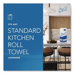 Scott 41482 1-Ply 11″ x 8.75″ Kitchen Roll Towels – White (20 Rolls/CT) New