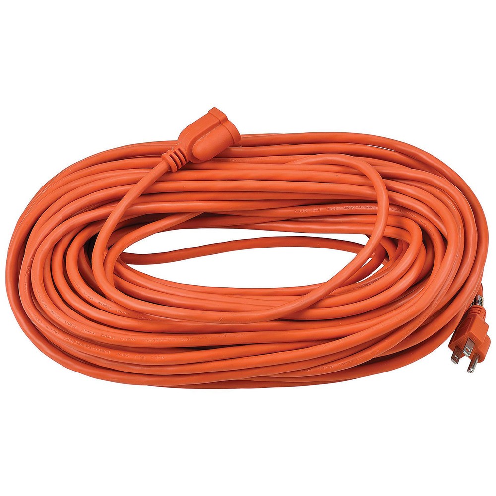 100 Ft. Outdoor Extension Cord 16/3 Ga 10A Orange