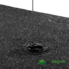 SupAbsorb BSM Barrier Spill Universal Absorbent Mats | 36″ x 100′ | Made in USA
