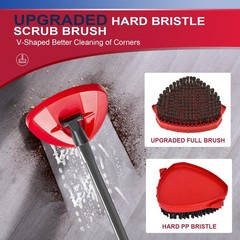 Upgraded Scrub Brush Compatible with O-Cedar EasyWring 1 System 7 Pack Green