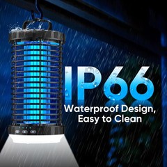 Createfun Bug Zapper Outdoor 2026 Upgraded 3 In 1 Rechargeable Bug Zapper