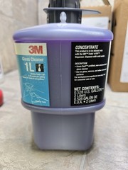 2pc 3M Glass Cleaner Concentrate 1L Fits Twist ‘n Fill Dispenser Series 2L