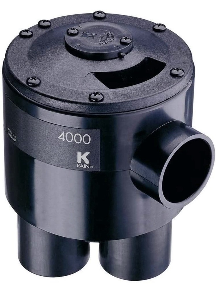 K Rain 4404 4000 Series Indexing Valve with 4 Outlets 4 Zone