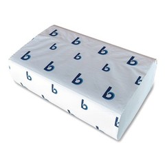 Boardwalk 6204 1-Ply 9″ x 9.5″ Structured Multifold Towels – WHT (16/Carton) New