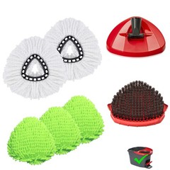 Upgraded Scrub Brush Compatible with O-Cedar EasyWring 1 System 7 Pack Green