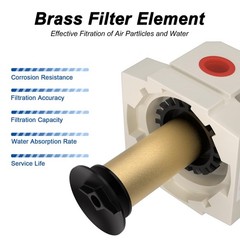 AIRZOE 1/2″ NPT Air Dryer for Compressor – Water