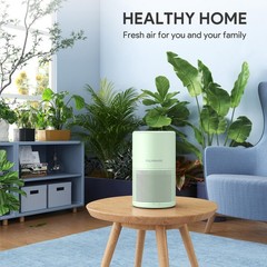 FULMINARE Air Purifiers for Home Bedroom H13 HEPA Air Purifier, 3 Speeds, Tim…