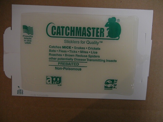 10 Catchmaster Peanut Butter Flavor Glue Boards Mouse 72MB – Regular
