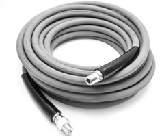100 ft 3/8″ Gray Non-Marking 4000 psi Pressure Washer Hose 100′ Foot Flexible