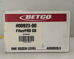 BETCO FiberPRO GR Gum Remover 6.5 Oz Aerosol Cans with Extension Tube- Lot of 12