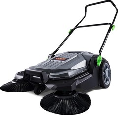 VEVOR Industrial Floor Sweeper – 26″ Walk-Behind Non-Electric Push Sweeper – NEW