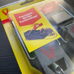 Victor Easy Set Mouse Trap Reusable Snap Traps Mice Pest Control