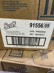 6 Pack Scott 1 Liter Refill Gentle Lotion Hand Cleanser Exp 7/27