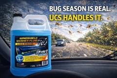 UCS Windshield Washer Fluid 2-in-1 Bug Remover – Ready to Use Formula R