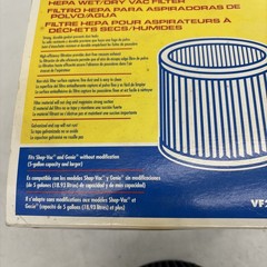 VF2006 Hepa Wet Dry Vac Filter 5+ Gallon Shop-Vac Genie