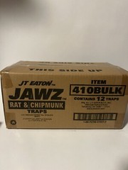 (Case of 12) JAWZ Rat Traps 410 Bulk JAWZ Easy Set Rat and Chipmunk Trap