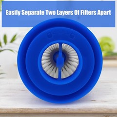 2 Pcs HEPA Filter Accessories for Eufy 2.17 x x 1.57 inches, 2