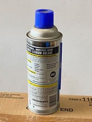 12 new Blue Works 11025 Industrial-Grade White Lithium Grease, 10 oz. Spray Cans