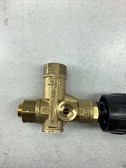 VRT3 Pressure Washer Bypass Unloader Valve 10.5gpm 4500psi 3/8″ Ports