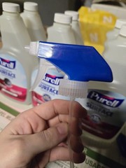 NEW Case of (6) 32oz Purell Fragrance Free Food Surface Sanitizer Spray Bottles