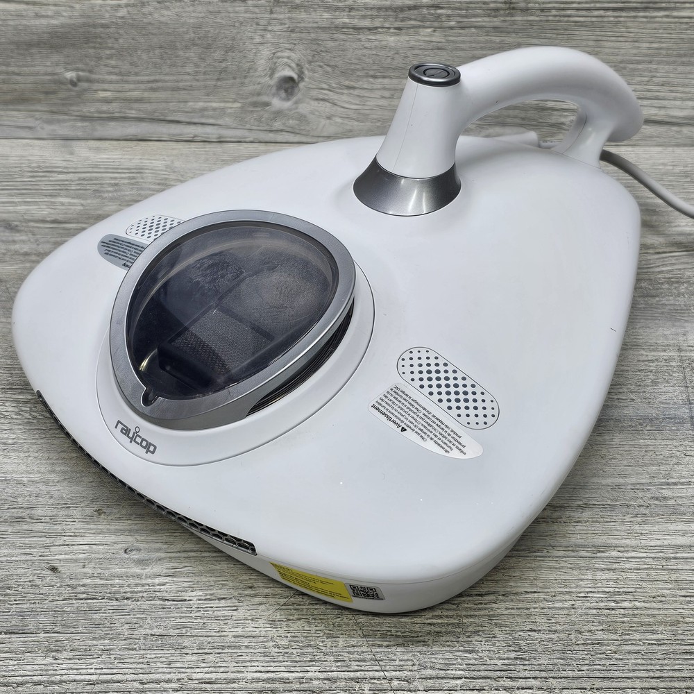 Raycop VCEN-100USWH Handheld UV Sanitizing Allergen Vacuum Cleaner White