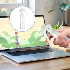 8 Pcs Small Spray Bottles Transparent No Leak Fine Mist Travel Bottles Set