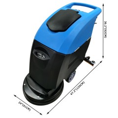 Wire Type Automatic Floor Washing Scrubbing Mopping & Drying Machine 110V