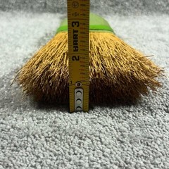 Whisk Broom Green Natural Straw Handheld Cleaning Tool Vintage Decor