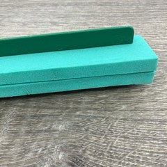 24″ Carlisle Spectrum Squeegee Head Double Plastic Foam Green