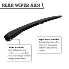 Rear Wiper Arm & Blade Kit,Exact-Fit Replacement for Cadillac SRX 10-18,CTS 1…