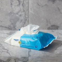 Flushable Wipes, Fresh Scent, 5 packs of 48 wipes, 240 Total Wipes