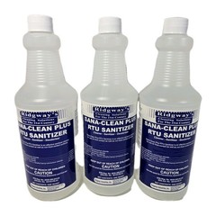 Pack Of 3 Ridgway’s SANA-CLEAN PLUS RTU SANITIZER Cleaner & Deodorizer